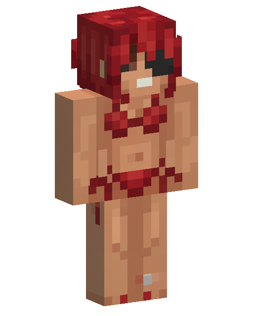 Red Haired Girl Minecraft skin