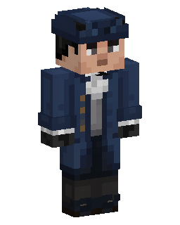 Navy Uniform Officer Minecraft skin