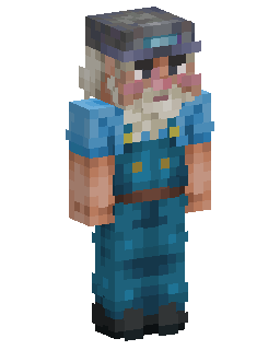 Movie Wandering Trader Minecraft-Skin