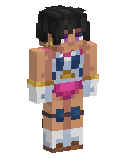 Minecraft-skin Black Haired Pink Sailor Girl