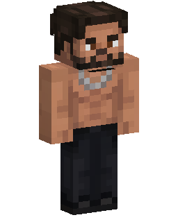 Скін Minecraft Bearded Orange Jacket