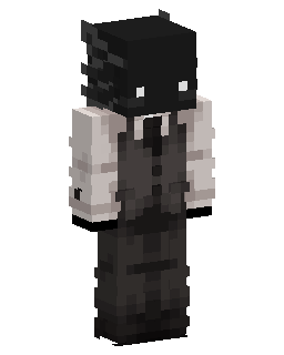Shadow Man In Suit Minecraft 스킨