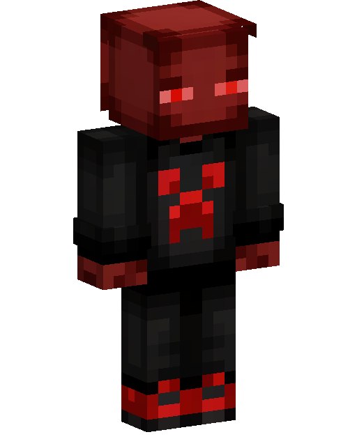 Skin Minecraft Red Eyed Demon