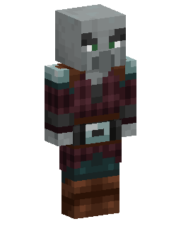 pillager (slim) Minecraft skin