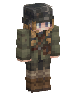 Skin Minecraft Wartime Infantry Soldier