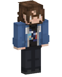 Blue Jacket Boy Minecraft skin