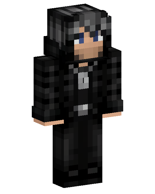 Black Suit Fighter Minecraft 皮肤