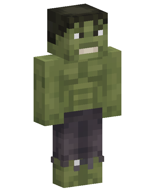 Hulk Minecraft skin