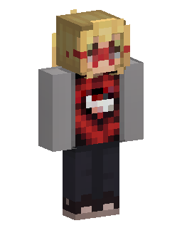 Blond Red Black Character 的 Minecraft 皮肤