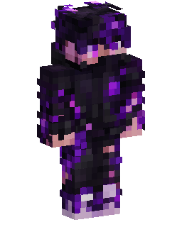 Purple Armored Warrior Minecraft skin