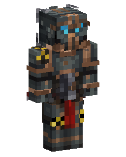 Hazmat Gas Mask Soldier 的 Minecraft 皮肤
