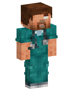 Skin Minecraft Teal Outfit Miner