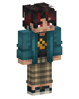 Скин Minecraft Teal Jacket Boy