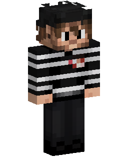 Striped Shirt Boy Minecraft-Skin