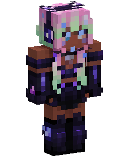 Pastel Cyberpunk Girl skin de Minecraft