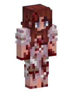 Bloodstained Girl In White Dress 的 Minecraft 皮肤