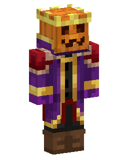 Skin Minecraft Halloween Pumpkin King