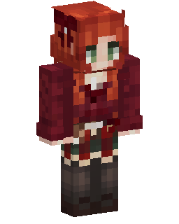Red Haired Girl skin de Minecraft