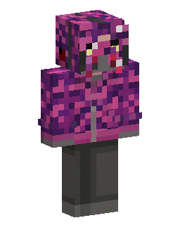 Purple Crystal Creature Minecraft skin