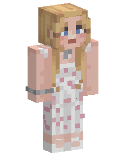 Pink Pajama Girl Minecraft-Skin