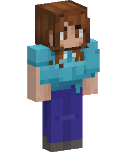 Brown Haired Girl skin de Minecraft