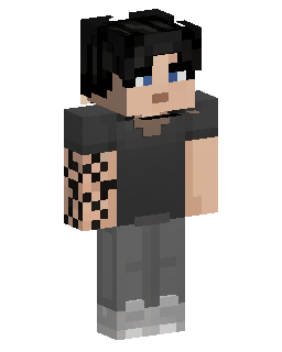 Dark Shirt Boy Minecraft skin