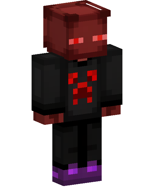 Skin Minecraft Red Eyed Demon