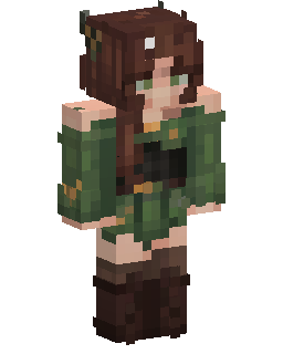 Green Forest Girl 的 Minecraft 皮肤