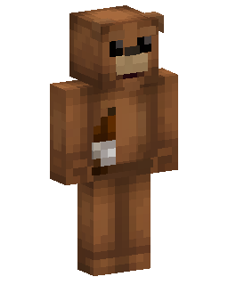 Brown Bear skin de Minecraft