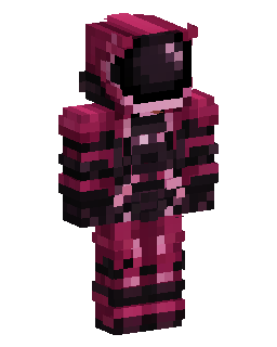 Crimson Armored Warrior のMinecraftスキン