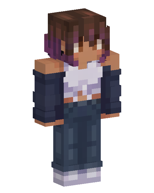 Brown Haired Schoolgirl Minecraft skin