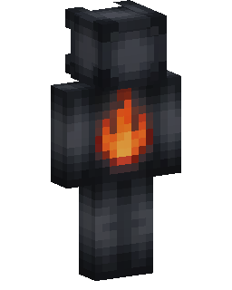 Flame Armored Knight skin de Minecraft