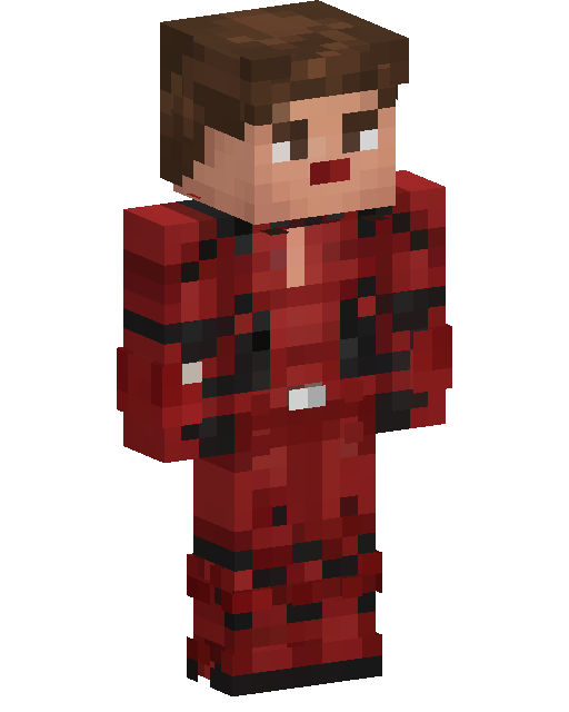 Red Jacket Boy Minecraft skin