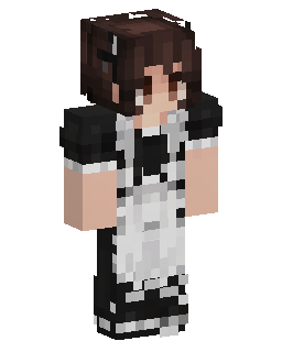 Black And White Anime Boy skin de Minecraft