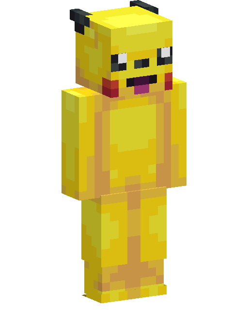 Pikachu Minecraft 皮肤