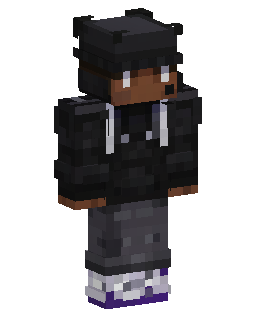 Black Streetwear Boy Minecraft skin