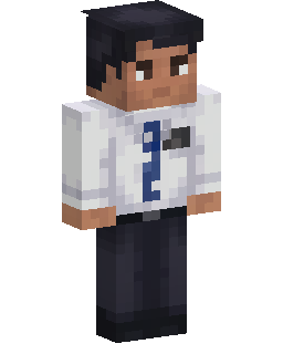 White Jersey Boy Minecraft skin