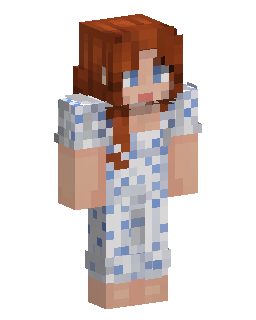 Red head girl Minecraft-Skin