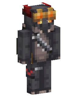 Dark Armored Soldier With Red Trim 的 Minecraft 皮肤