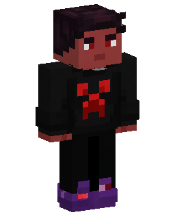 Red Emblem Shadow Minecraft skin