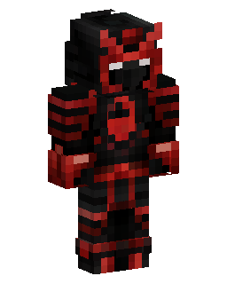 red samurai Minecraft skin