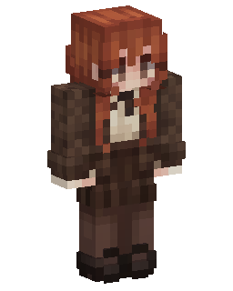 Red Haired Adventurer Minecraft-Skin