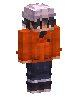 Orange Hoodie Boy 的 Minecraft 皮肤