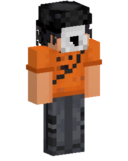Orange Shirt Boy skin de Minecraft