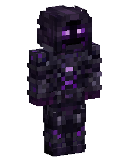 Скін Minecraft Purple Armored Warrior