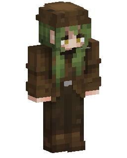 Forest Hooded Ranger Minecraft 스킨