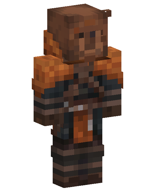 Armored Brown BearのMinecraftスキン