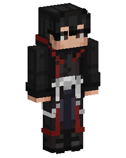 Black Red Warrior skin de Minecraft