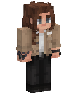 Brown Haired Girl Minecraft skini