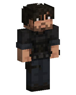 Dark Tactical Vest Soldier Minecraft skin